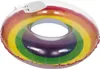 Aufblasbarer Schwimmring 2er Set 90cm Pride Regenbogen Produktbild-Vorschau 2