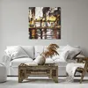 Bild auf Leinwand - Leinwandbild - Frau Wasser Boot - Produktbild-Vorschau 6