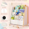 COSTWAY Scaffale per bambini con 4 ripiani, libreria per Anteprima dell’immagine prodotto 7