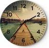 Wanduhr - Rund - Glasuhr - Malediven Ferienhäuser Wasser - Produktbild-Vorschau 1