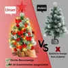 TolleTour Mini kerstboom, kunstmatige kerstboom, kerstboom Productafbeelding-voorbeeld 6
