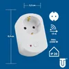 Zwischenstecker mit Funk-Bewegungsmelder 15m 100° Produktbild-Vorschau 3