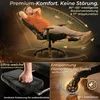 Ergonomická herní židle s podnožkou, 3D podloketníky, Náhled obrázku produktu 6