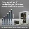 Extralink-szafa wisz 19" 18U 600mm d szklane szara Podgląd zdjęcia produktu 6