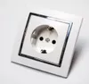 5753 Levina S Schuko Steck Dose silberner Rand 16 Ampere Produktbild-Vorschau 2