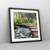 Gerahmtes Poster - Schwarzer Rahmen - Park natur grün bäume Produktbild-Vorschau 8