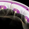 Hhm17 Hula Hop Bianco/Viola Con Magneti E Pesi + Contatore Anteprima dell’immagine prodotto 9