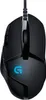 A black Logitech G402 Hyperion Fury gaming mouse is shown from a top-down perspective against a white background. Produktbild-Vorschau