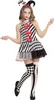W IDMAN MILANO costume da arlecchino per bambini abito da Anteprima dell’immagine prodotto 3