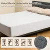 COSTWAY Coprimaterasso 180x200cm, morbidissimo topper per Anteprima dell’immagine prodotto 6