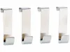 infactory universal Türhaken aus Edelstahl 4er-Set Tür Produktbild-Vorschau 1