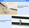 Wasserdicht Transparent Kleidersäcke Anzug 3 Stück 60x102CM Produktbild-Vorschau 5