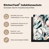 KitchenYeah© Herdabdeckplatte Wasserfarben - Dschungel - Produktbild-Vorschau 6