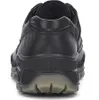 Rear view of a black leather shoe. Produktbild-Vorschau
