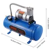 Kompresor powietrza VEVOR 12 V ze zbiornikiem 6 l, zestaw Podgląd zdjęcia produktu 8