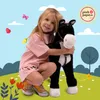 Pink Papaya Stehpferd zum draufsitzen | 60cm Spielpferd zum Produktbild-Vorschau 5