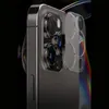 Close-up of a smartphone camera lens protector being placed on a smartphone. Produktbild-Vorschau