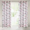 Dìtská opona Eurofirany Owlen White / Rosa 140 cm x 250 cm Náhled obrázku produktu 1