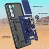 An exploded view of a phone case with its components labeled. Produktbild-Vorschau