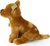 Peluche Staffordshire Bull Terrier Marrone 30cm Eco-f. Anteprima dell’immagine prodotto 3