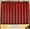 Papstar Tafelkerzen Ø 2,15 cm 19,6 cm bordeaux, 4 x 30 Produktbild-Vorschau 5