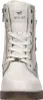 A front view of a white boot. Voir les images du produit