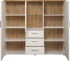 trendteam Wohnen Highboard Shade Andersen Pine weiß 159 x Produktbild-Vorschau 3