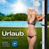 A woman is showering outdoors by a pool on a sunny day. Náhľad obrázku produktu