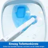 wlich Einweg Toilettenbürste, Klobürste mit 48 Stück Produktbild-Vorschau 5