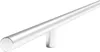 A silver handle on a white background. Náhled obrázku produktu