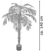 Palmizio Palma Cocco Pianta Albero Artificiale Plastica 140 Anteprima dell’immagine prodotto 6