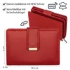 RFID Damen Geldbörse Portemonnaie Geldbeutel Damenbörse Produktbild-Vorschau 3