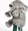 A person holding a large plush elephant toy. Produktbild-Vorschau