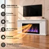 HOMAVO chimenea eléctrica 36 pulgadas con mueble 1000/2000 Vista previa de la imagen del producto 5