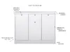 Sideboard Kommode Highboard Mehrzweckschrank Produktbild-Vorschau 6