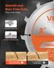 Set di lame per sega VEVOR Set di lame Dado (203 mm φ, 12 Anteprima dell’immagine prodotto 2
