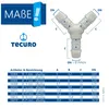 tecuro Schlauchverbinder Y Stück allseitig Ø 21 mm, mit Produktbild-Vorschau 4