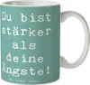 Mr. & Mrs. Panda Tasse Spruch Angst überwinden - Produktbild-Vorschau 1