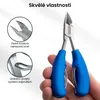 AdroitGoods Kleštičky na tvrdé nehty - modré - Kleštičky na Náhled obrázku produktu 3