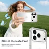 Transparent Hülle für iPhone 17 Pro, Hybrid Klar Rückseite Produktbild-Vorschau 8