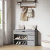 Mondeer Banc à chaussures avec assise, rangement pour Voir les images du produit 2