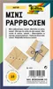 Pappboxen Mini 10 Stück eckig,7,5x7,5x4,5cm,natur Produktbild-Vorschau 1
