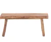 HOLZBANK "MALU 93" | Teakholz, 93x44 cm | Natur Sitzbank Produktbild-Vorschau 6