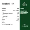 Pi-nuts Kokosmus 100% – 250g - Geröstete Kokosraspel - Produktbild-Vorschau 2