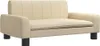 vidaXL Pelíšek pro psy Cream 70x45x30 cm Látka Náhled obrázku produktu 1
