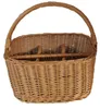 Flaschenkorb aus Weide 6 Flaschen Braun 38x29x37 cm Produktbild-Vorschau 3