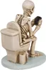 OOTB Skelett auf Toilette  ca. 13 x 10 cm Produktbild-Vorschau 5