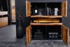 riess-ambiente Highboard GRAND ACACIA 100cm braun schwarz Produktbild-Vorschau 4