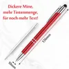 10 Stück Druckkugelschreiber mit blauer Tinte, 2-in-1 Produktbild-Vorschau 6