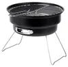 Vilde | Rund Grill Klappbar - 28x26x22 cm - Holzkohlegrill Produktbild-Vorschau 3